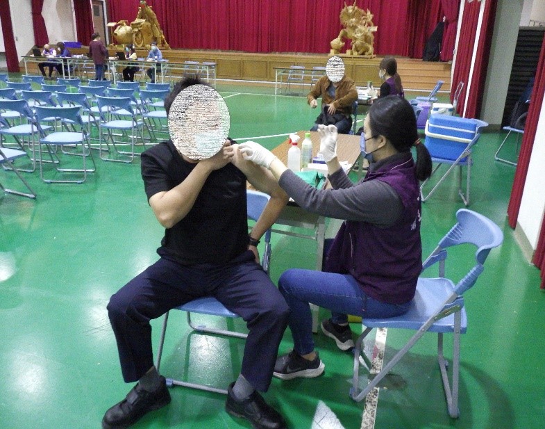 流感疫苗接種活動照片2